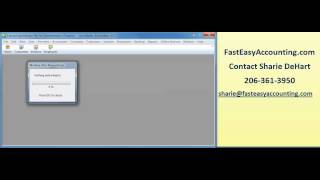 QuickBooks For Contractors Corrupt Data File Error Message By Fast Easy Accounting [upl. by Gittle]