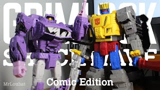 Transformers Comic Edition Grimlock amp Shockwave  MrLoubat Review No 44 [upl. by Nylear]