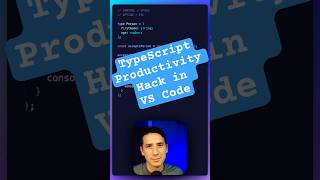 VScode  TypeScript HACK Autocomplete typescript typescripttutorial coding programming [upl. by Collayer]