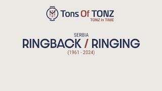 RingingRingback tones in time Serbia 19612024 [upl. by Ragucci649]