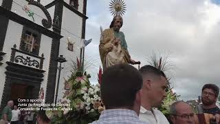 Recolha dos Andores  FESTAS DE NOSSA SENHORA DE LURDES  MATRIZ VILA DE CAPELAS  2024 [upl. by Kajdan]