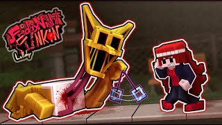 quotLeft Unchecked Songquot Friday Night Funkin VS Hypnos Lullaby Minecraft Animation [upl. by Epilif267]