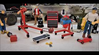 118 SCALE TOOLS FOR MECHANIC SHOP [upl. by Nowad]