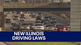 New Illinois laws will impact motorists in 2024 [upl. by Yelsnia]