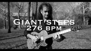 Giant Steps 276 BPM Guitar Andy Rothstein [upl. by Darrick]