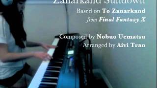 Final Fantasy X  Zanarkand Sundown quotTo Zanarkandquot Piano Cover [upl. by Ynnub]