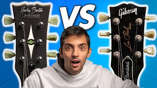 Harley Benton suona come Gibson 🤔 SC25 VS Les Paul Standard [upl. by Ydoow255]