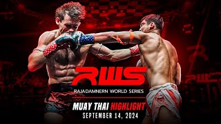 RWS Muay Thai Highlight  September 14 2024  Rajadamnern World Series [upl. by Carrissa]