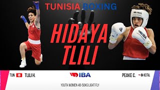 HIDAYA TLI TUN VS CARLAGH PEAKE IBA N  Quartfinal Youth Womens World Boxing Championships 2024 [upl. by Ical]