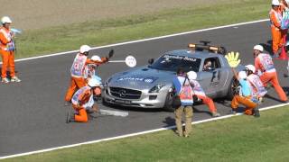 2013 Suzuka GP Safety Car Pit Stop [upl. by Reidid]