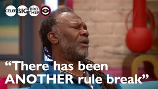 Louis breaks the rules AGAIN  Celebrity Big Brother 2024 [upl. by Arutak]