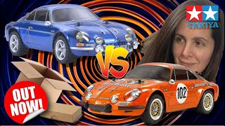 SHOULD I GO ORANGE OR BLUE Unboxing Tamiyas New Alpine A110 Jägermeister 1973 RC M06 Kit 58708 [upl. by Earaj]