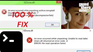 How To Fix Unarcdll and Isdonedll Random Stuck In FitGirl Repack Genuine Way By Neuziz [upl. by Pry419]