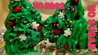 Christmas nutty cookies with only 3 ingredients low calorie sugar and egg and gluten free [upl. by Vivyanne]