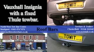 Vauxhall Insignia with fixed Thule Towbar [upl. by Deraj]