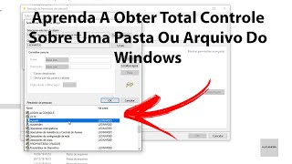 Como Obter Permissões de Administrador Em Arquivos Ou Pastas Do Windows 10  Tutorial Completo [upl. by Ynnhoj]