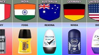 Deodorant From Different Countries [upl. by Enna]