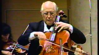 Haydn Cello Concerto No 1 in C major  III Finale Allegro molto Cello Rostropovich [upl. by Torrlow]