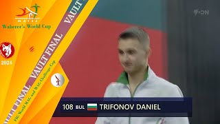 Waberer FIG World Challenge Cup SZOMBATHELY 2024 🥈 VT FINAL Trifonov Daniel BUL [upl. by Trinl460]