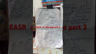 Electrophilic aromatic substitution reaction of Benzene  part 2  chemistryclass12 [upl. by Alhahs]