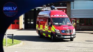 INCIDENT COMMAND UNIT Turnout  Buckinghamshire Fire and Rescue Service [upl. by Harty]