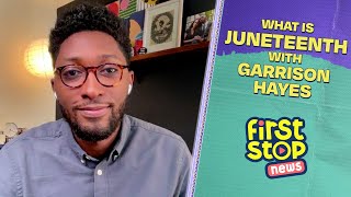 What is Juneteenth with Content Creator Garrison Hayes [upl. by Accebar]