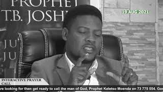 DOES PROPHET KELETSO MOENDA DO GUESS WORK PROPHECIES… [upl. by Ddet174]