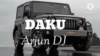 DAKU  SLOWED REVERBED  LOFI CURE  Arjun DJ [upl. by Eilhsa]