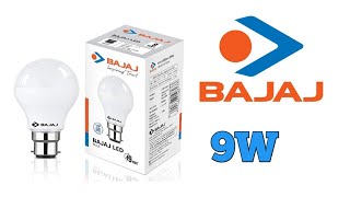 Bajaj Led Bulb  9 Watt  954 Lm  Led Light  Review  Price  Bajaj Electricals [upl. by Yevrah]