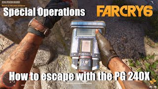 Far Cry 6 Special Operations guide  How to escape with the PG 240X [upl. by Lenroc]