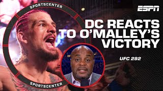 Daniel Cormier reacts to Sean O’Malley ‘amazing night’ at UFC 292  SportsCenter [upl. by Anotyal637]