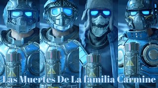 La Muerte de Todos los Carmine en la Saga  GEARS OF WAR [upl. by Klump106]