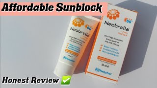 Best AFFORDABLE Sunblock  Neobrella sunblock Honest Review [upl. by Rafaela]