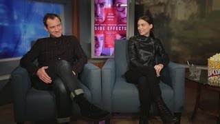 Side Effects Jude Law and Rooney Mara Discuss New Soderbergh Movie [upl. by Higgins]