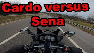 Cardo packtalk blacks vs Sena 10s [upl. by Springer329]