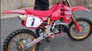 FASTEST CR500R EVER  89 KPR HONDA CR514 [upl. by Weisler]