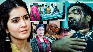 Tughlaq Darbar Movie Emotional Action Politics Climax Scene  Raashi Khanna  Maa Show [upl. by Jari]