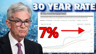 Mortgage Rates Hit 7 Are We Facing a Housing Crash [upl. by Eidnil]