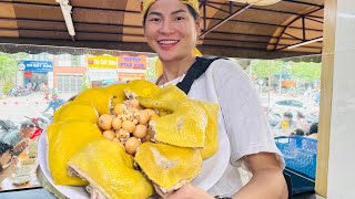 NGA SUMO LÀM ĐIÊN ĐẢO KHI ĂN MÂM GÀ KHỦNG NHẤT CỦA QUÁN BÁN NGÀY HƠN 2000 TÔ [upl. by Elisa630]