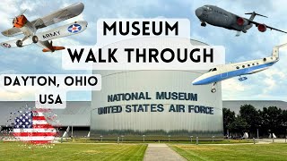 National museum of the US Air Force tour it with me walk all over the museum Dayton Ohio USA [upl. by Northrop]