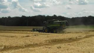 2016 Wheat Harvest In Pennsylvania [upl. by Eirroc]