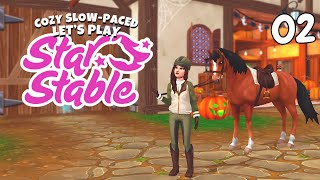 Checking Out Our Stable  Cozy Let’s Play Star Stable  Ep 2 [upl. by Culosio]