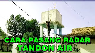 CARA PASANG RADAR AIR  SAKLAR PELAMPUNG POMPA AIR OTOMATIS [upl. by Most30]