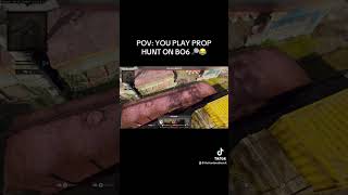 PROP HUNT IS UNREAL 😂 funny gaming bo6 fy cod [upl. by Ruzich]