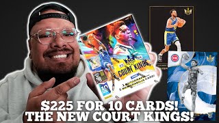 NEW RELEASE 202324 PANINI COURT KINGS BASKETBALL HOBBY BOX 225 FOR 10 CARDS BEAUTIFUL SET [upl. by Dougherty]