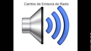 Cambio de Emisora de Radio © Efectos de Sonido GRATIS [upl. by Ayote]