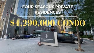 4280000 LUXURY CONDO  Four Seasons Private Residences  50 Yorkville Ave Toronto ON [upl. by Aloisia]