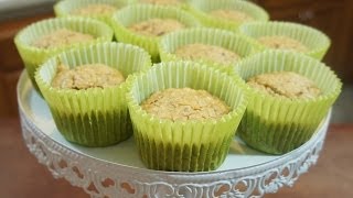 MUFFINS DE PLÁTANO Y AVENA SALUDABLES  BAKING DAY [upl. by Aniar778]