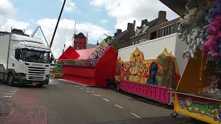 Kermis Geleen 2024 Opbouw 2 23052024 Dance Jumper Franks Music Studio 23052024 [upl. by Eikcaj]