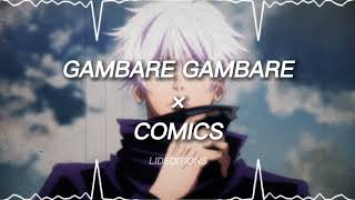 Gambare Gambare × Comics  Mix Edit Audio TikTok Version [upl. by Einahc]